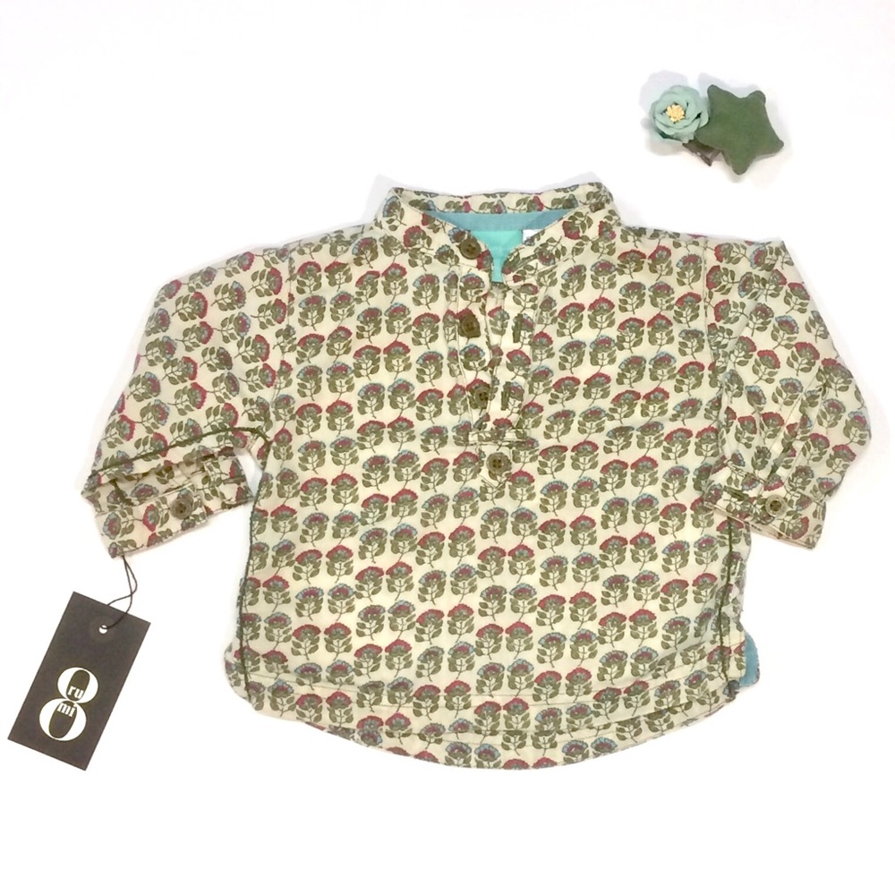 Monsoon Clover Flower Blouse for Baby